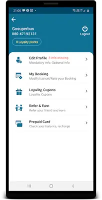 GoSuperBus android App screenshot 11