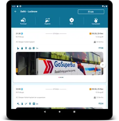 GoSuperBus android App screenshot 2